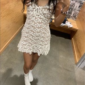 Majorelle sunbeam white dress:) size small